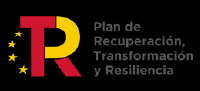 Logo plan de recuperación, transformación y resiliencia